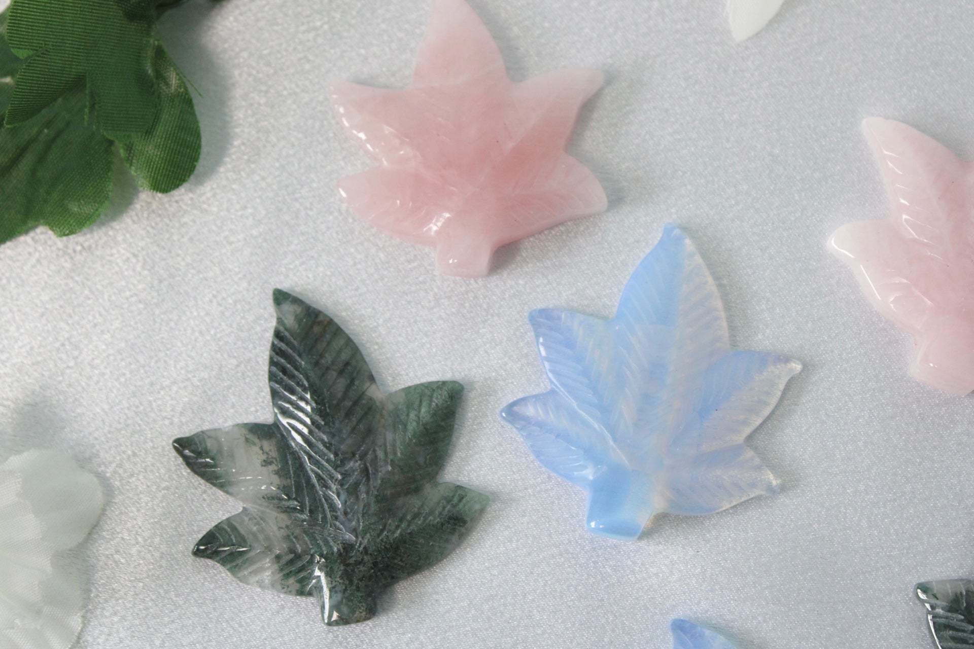 “Leaf” Crystal Carving