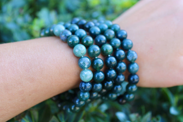 Moss Agate Bracelet