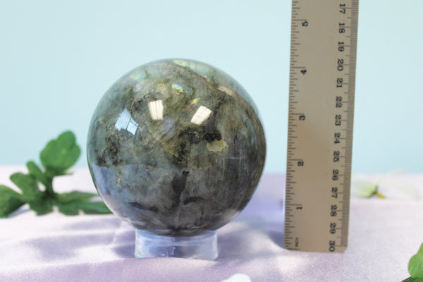 Labradorite Crystal Sphere