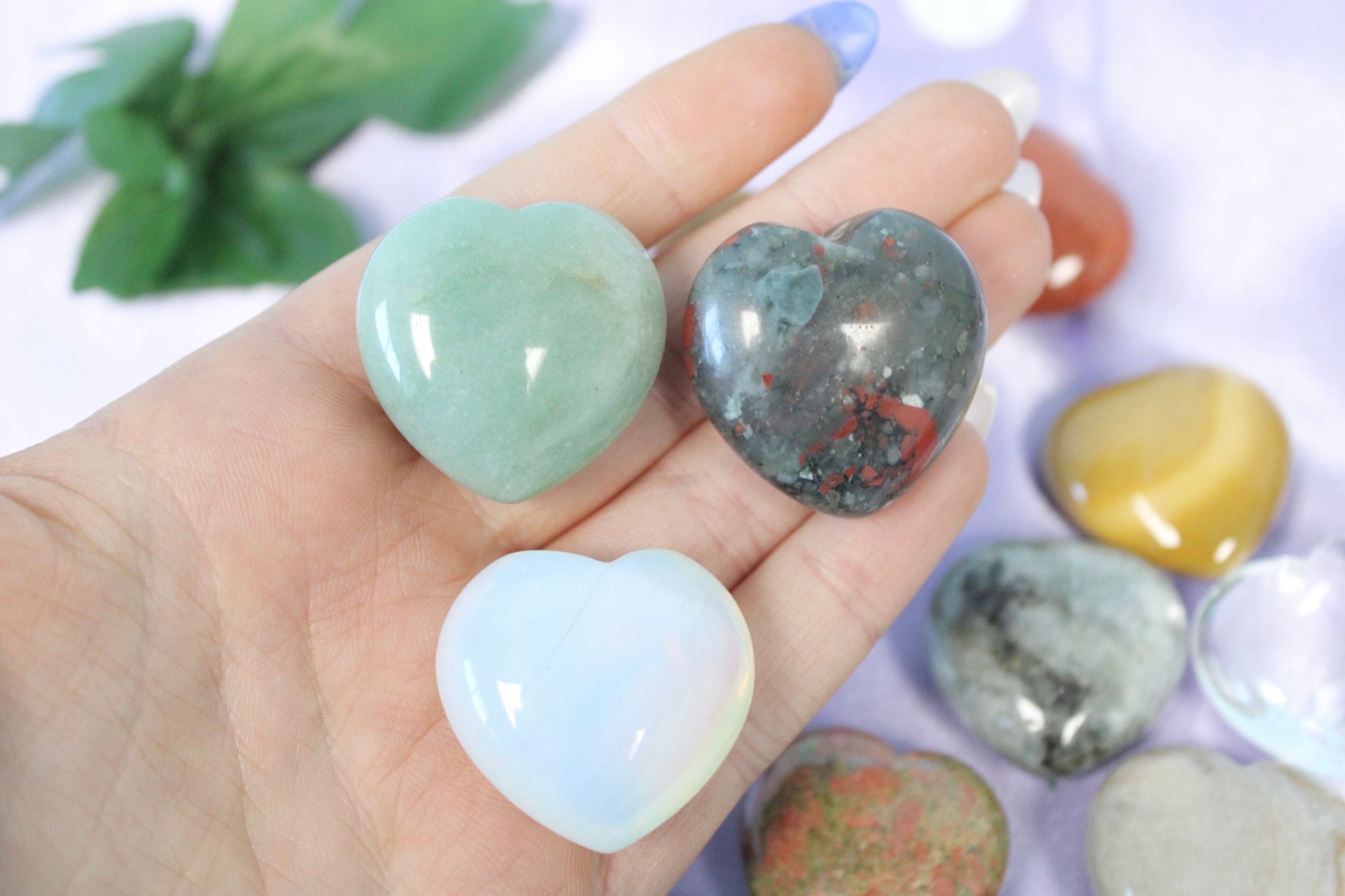 Heart Mix Crystal Stones