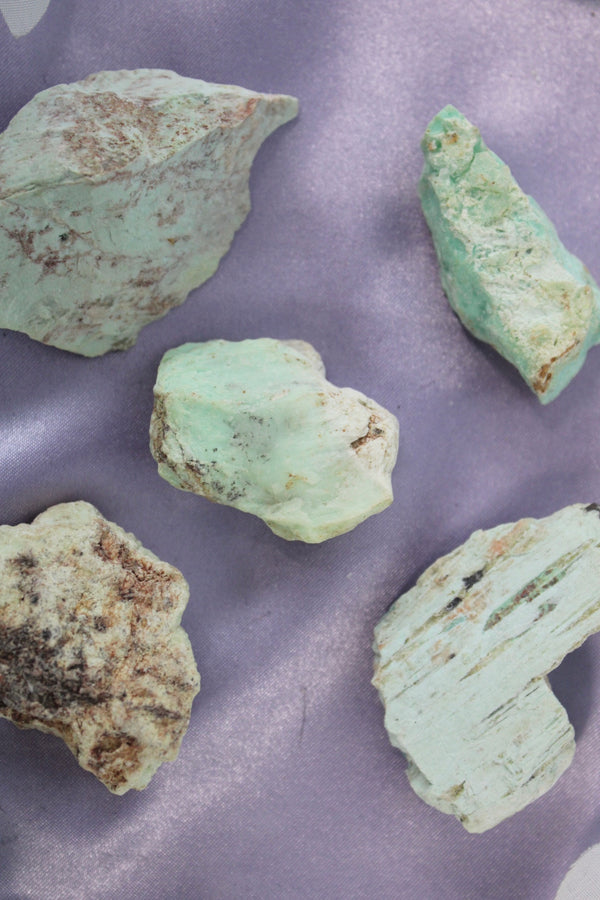 Chrysoprase Raw Stones