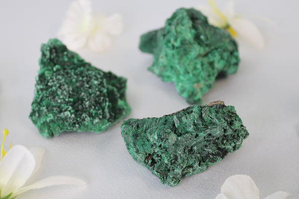 Malachite Crystal Mineral Specimen RAW