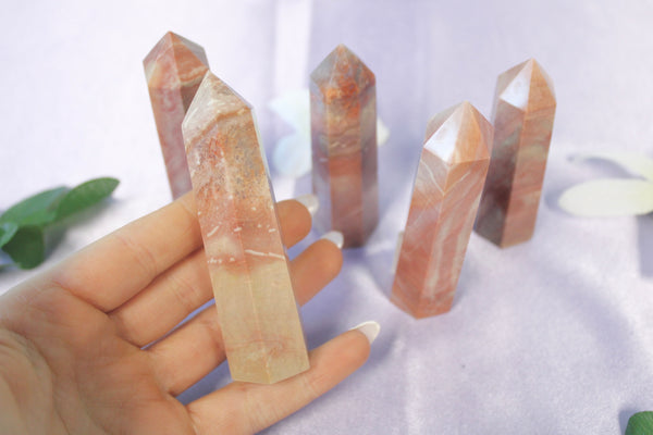 Red Jasper Crystal Point