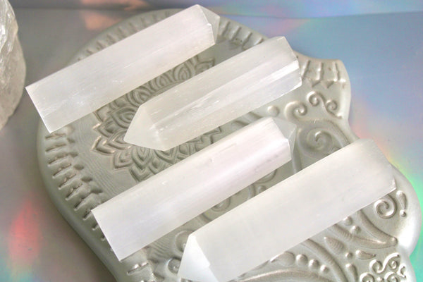 Selenite Crystal Point