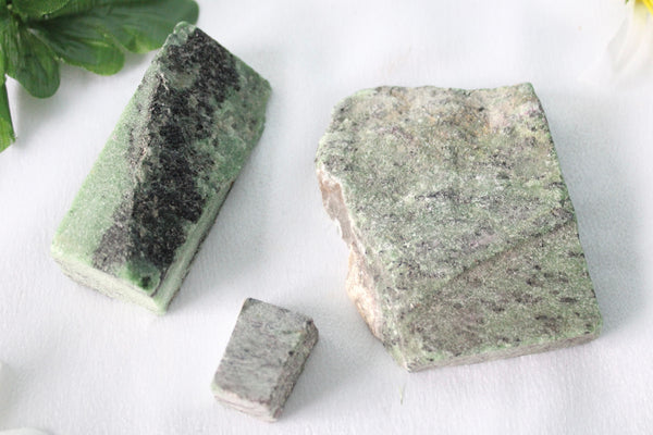 Ruby Zoisite Raw Stones