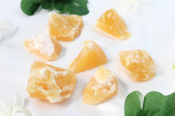 Orange Calcite Raw Stone