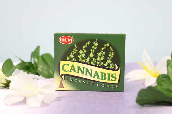 Cannabis Incense Cones HEM