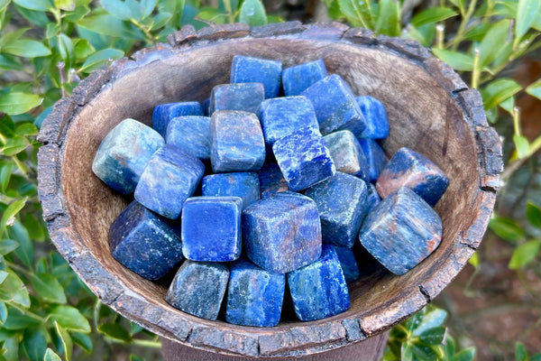 Sodalite Crystal Cubes