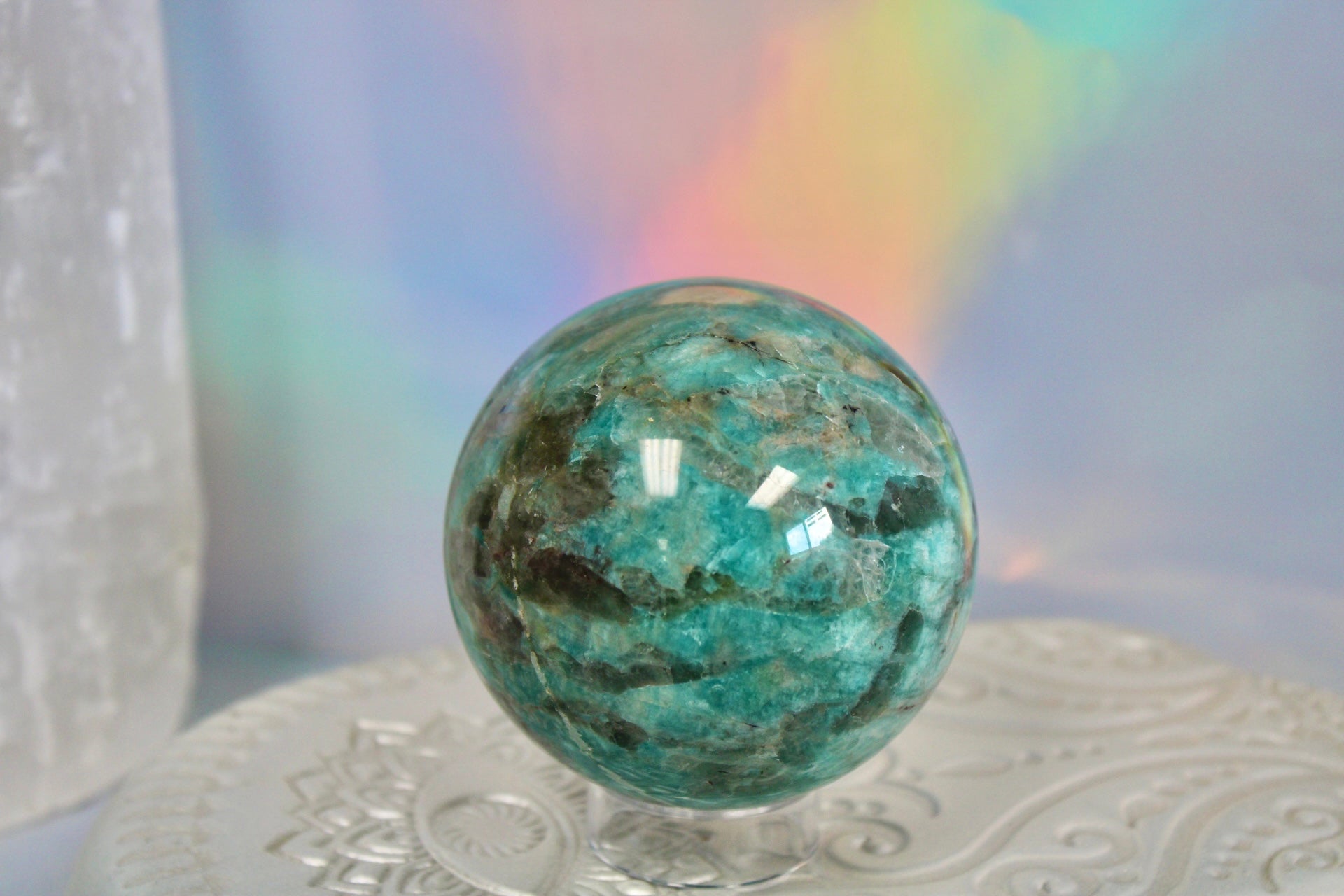 Amazonite Sphere Crystal