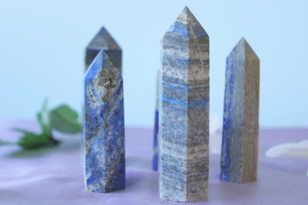 Lapis Lazuli Crystal Point