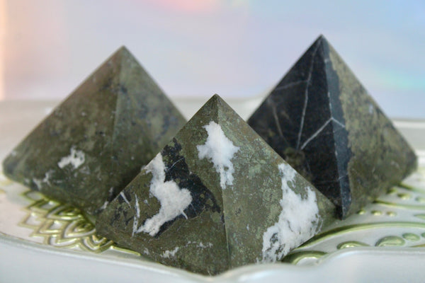 Pyrite Crystal Pyramid