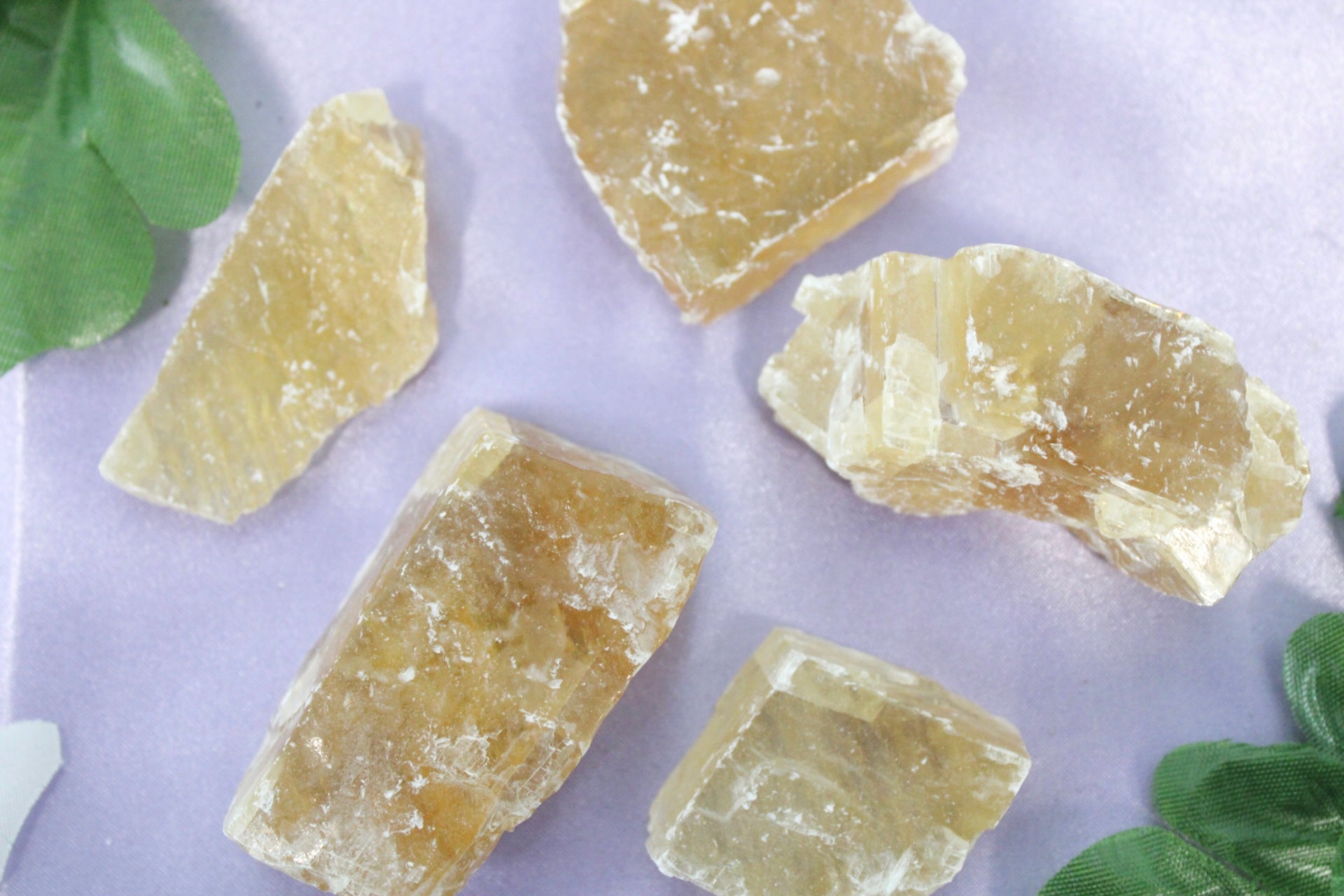 Honey Calcite RAW Stone