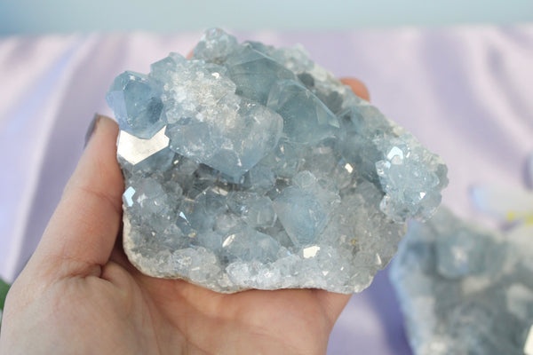 Celestite Crystal Geode/Cluster