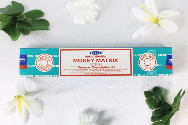 Money Matrix Incense Sticks SATYA