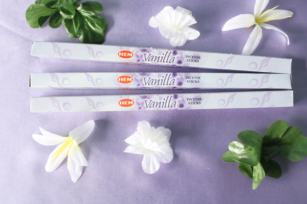 Vanilla Incense Sticks HEM