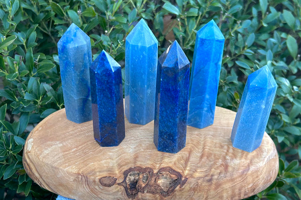 Blue Aventurine Crystal Point