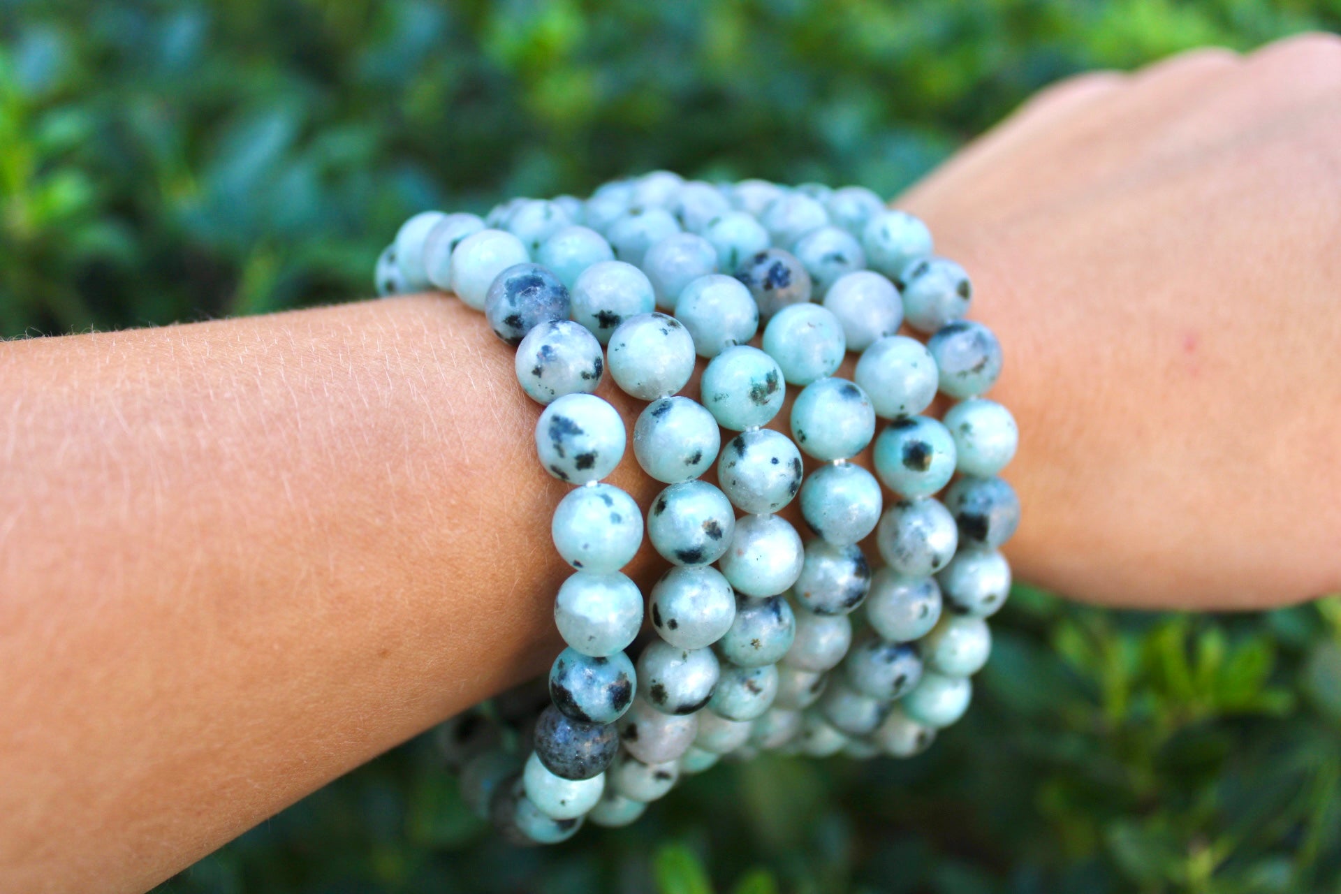 Kiwi jasper bracelet Clearance