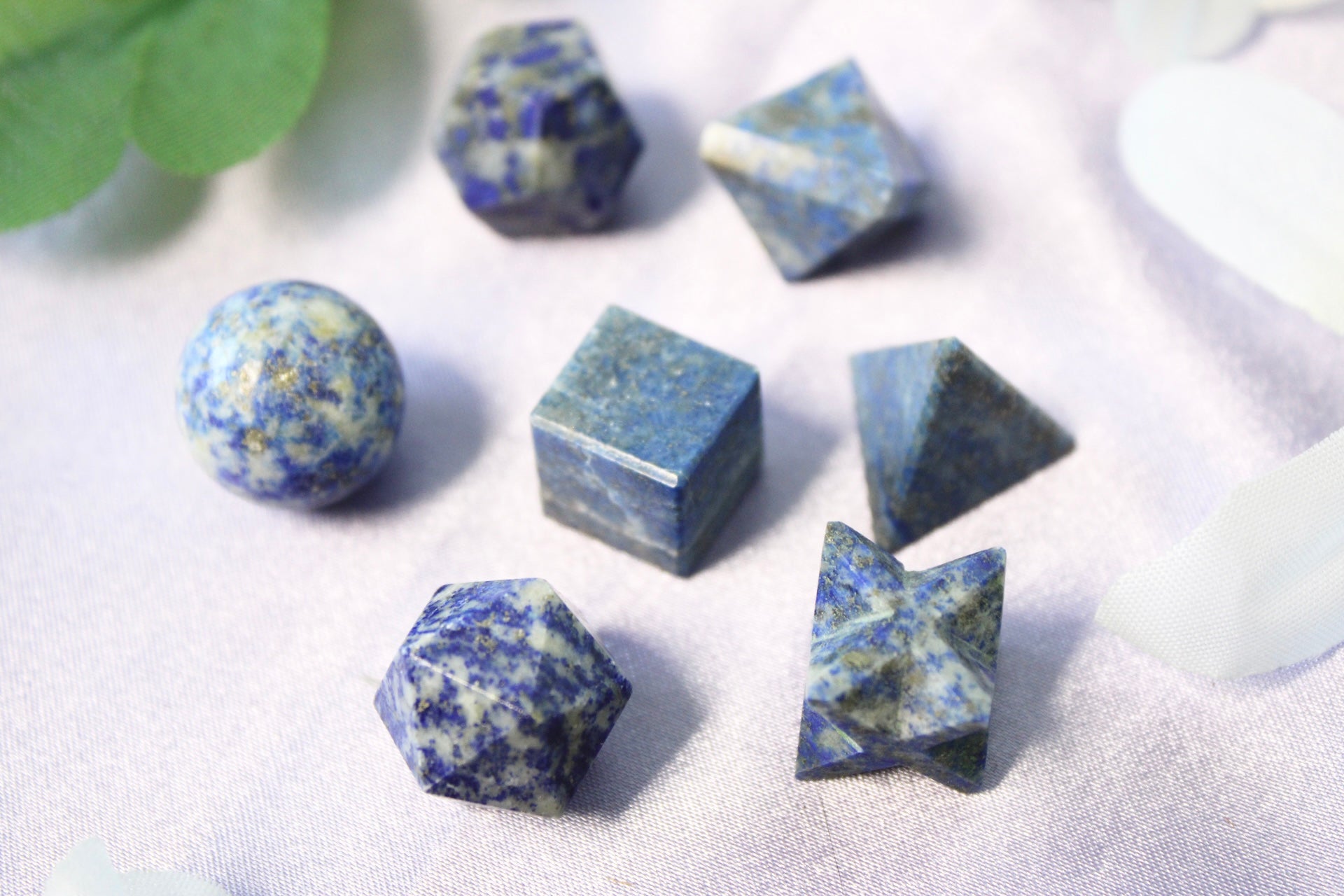 Lapis Lazuli Shaped Crystal