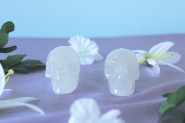 Clear Quartz Skull