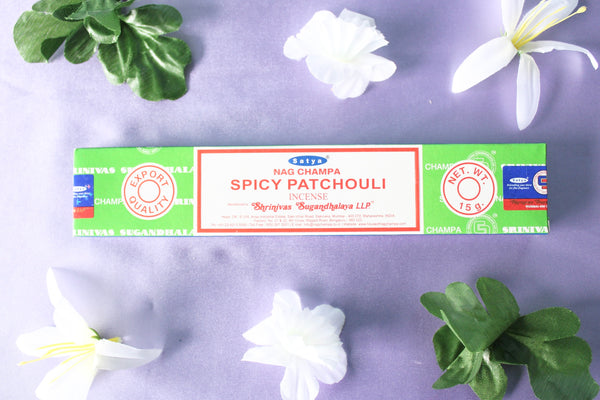 Spicy Patchouli Incense Sticks SATYA