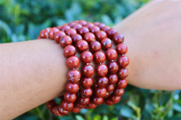 Red Jasper Crystal Bracelets