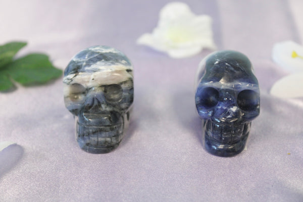 Sodalite Skull