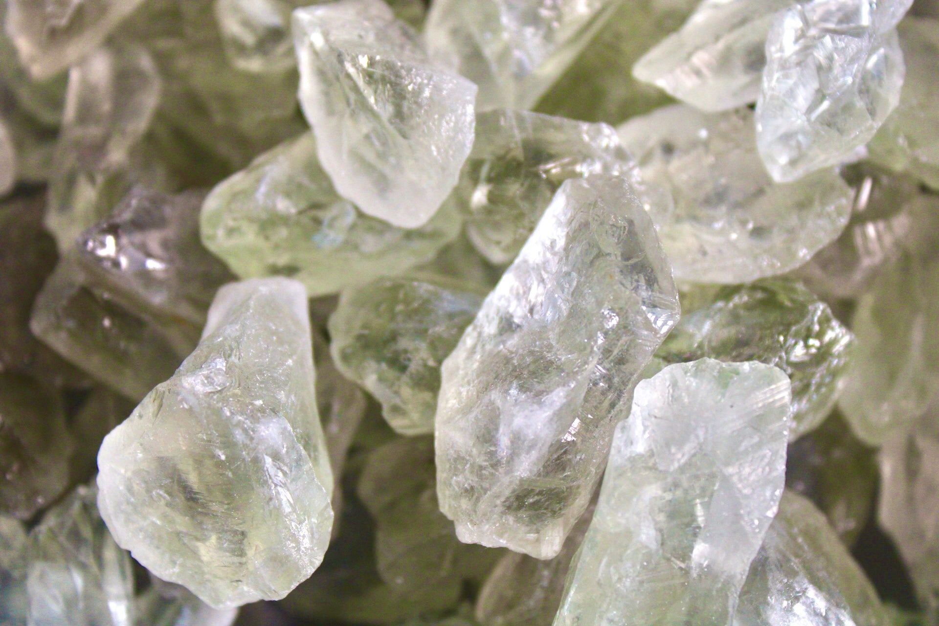 Green Amethyst Raw Crystal Stone