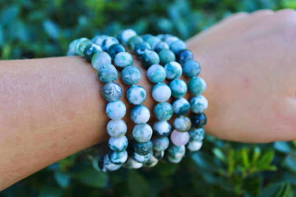 Tree Agate Bracelet