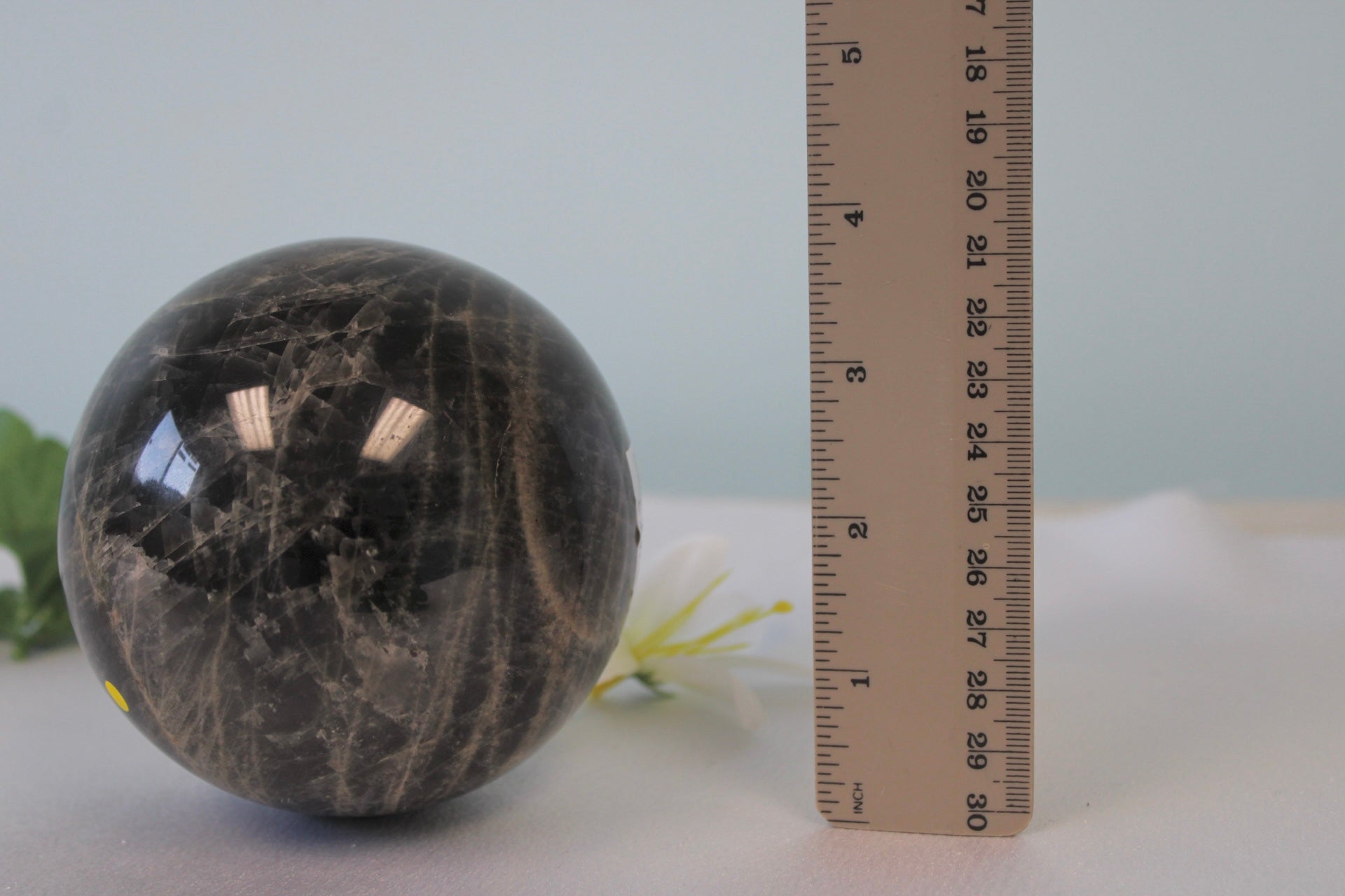Black Moonstone Crystal Sphere