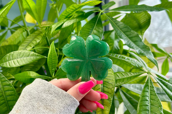 Clover Crystal Carving