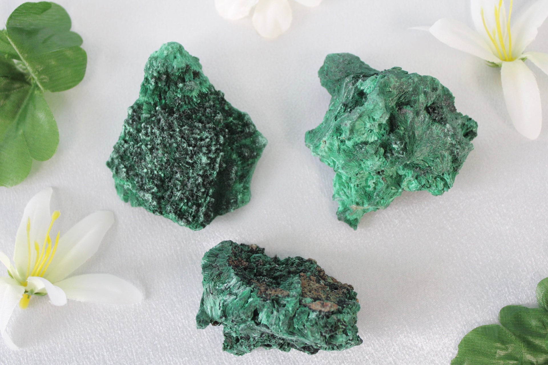 Malachite Crystal Mineral Specimen RAW