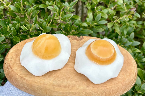 Egg "Food" Crystal Carving