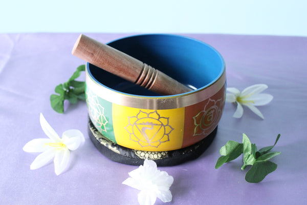 Seven Chakra Tibetan Meditation Singing Bowl