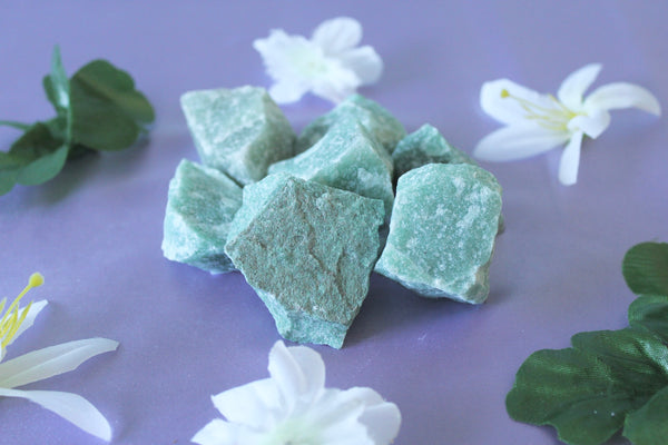 Green Aventurine Raw Stones