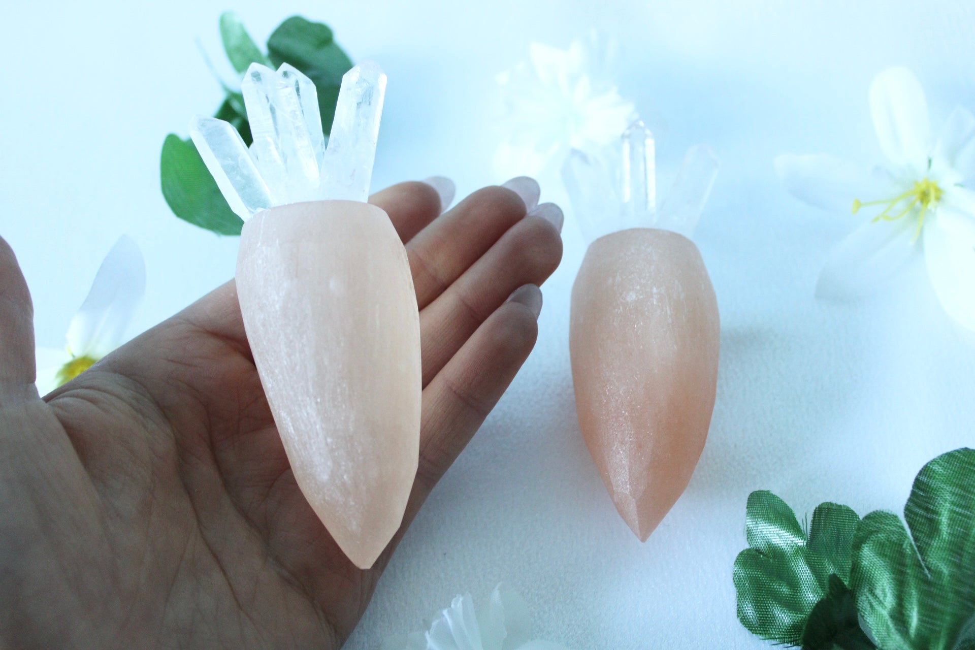 Carrot Crystal Carving