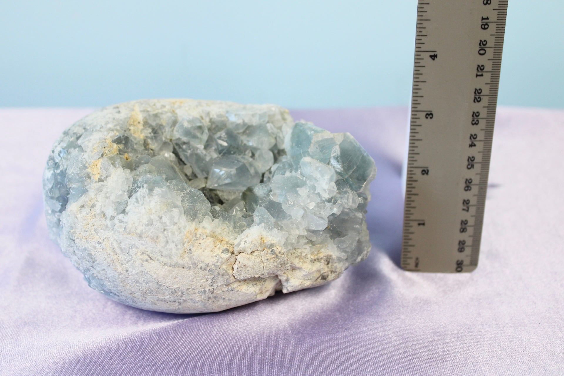 Celestite Crystal Geode/Cluster