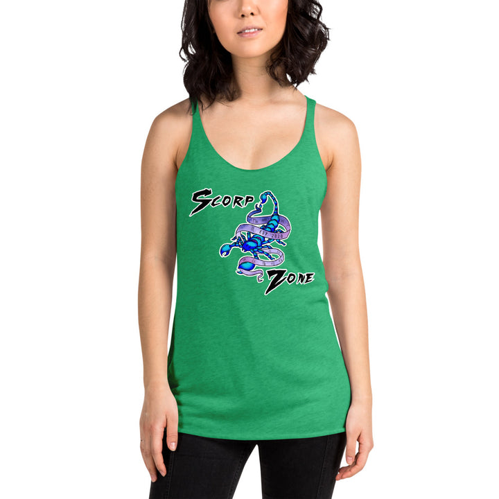 Racerback Tank - Large Front Logo Design freeshipping - ScorpZone