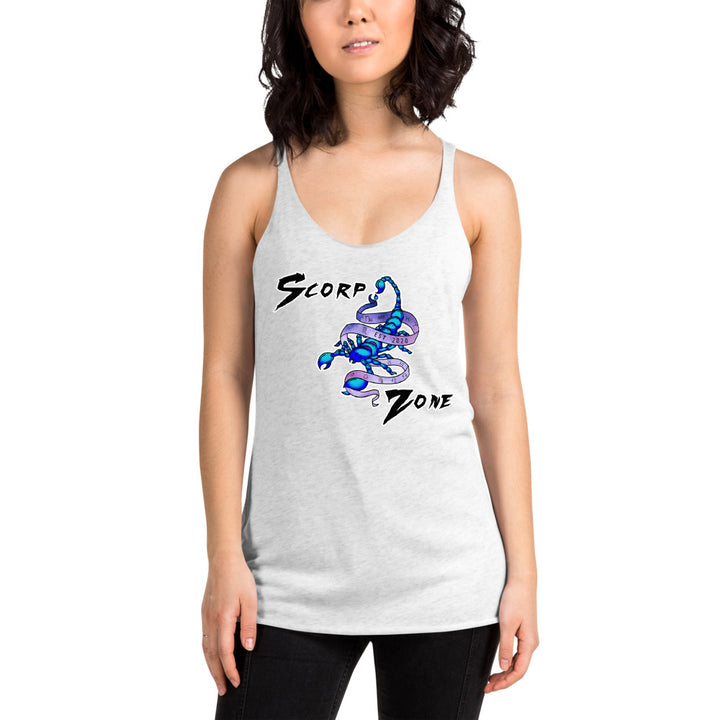 Racerback Tank - Large Front Logo Design freeshipping - ScorpZone