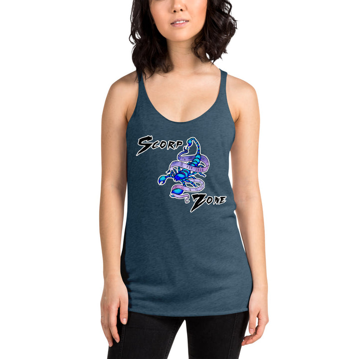 Racerback Tank - Large Front Logo Design freeshipping - ScorpZone