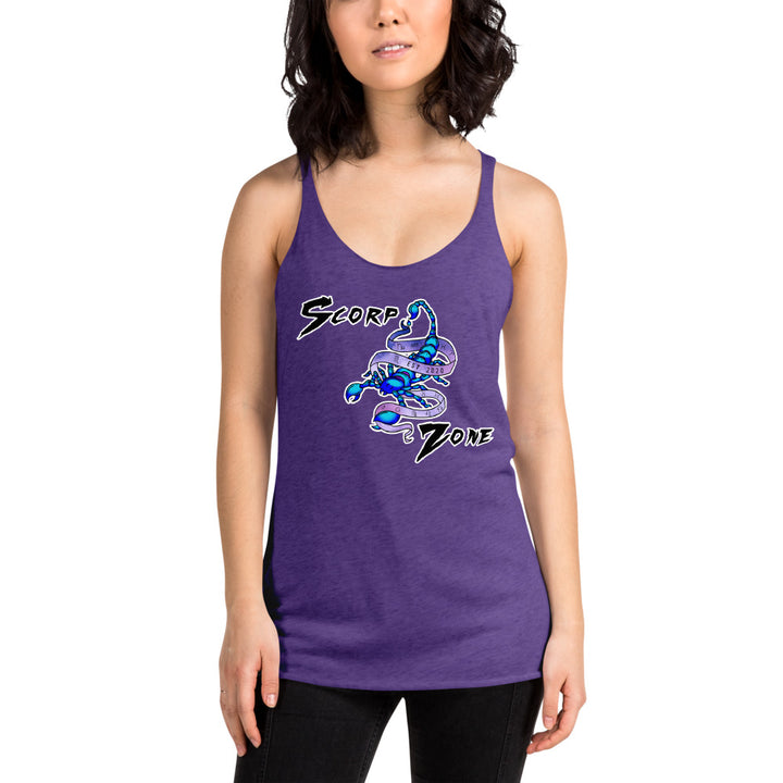 Racerback Tank - Large Front Logo Design freeshipping - ScorpZone