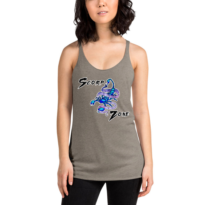 Racerback Tank - Large Front Logo Design freeshipping - ScorpZone